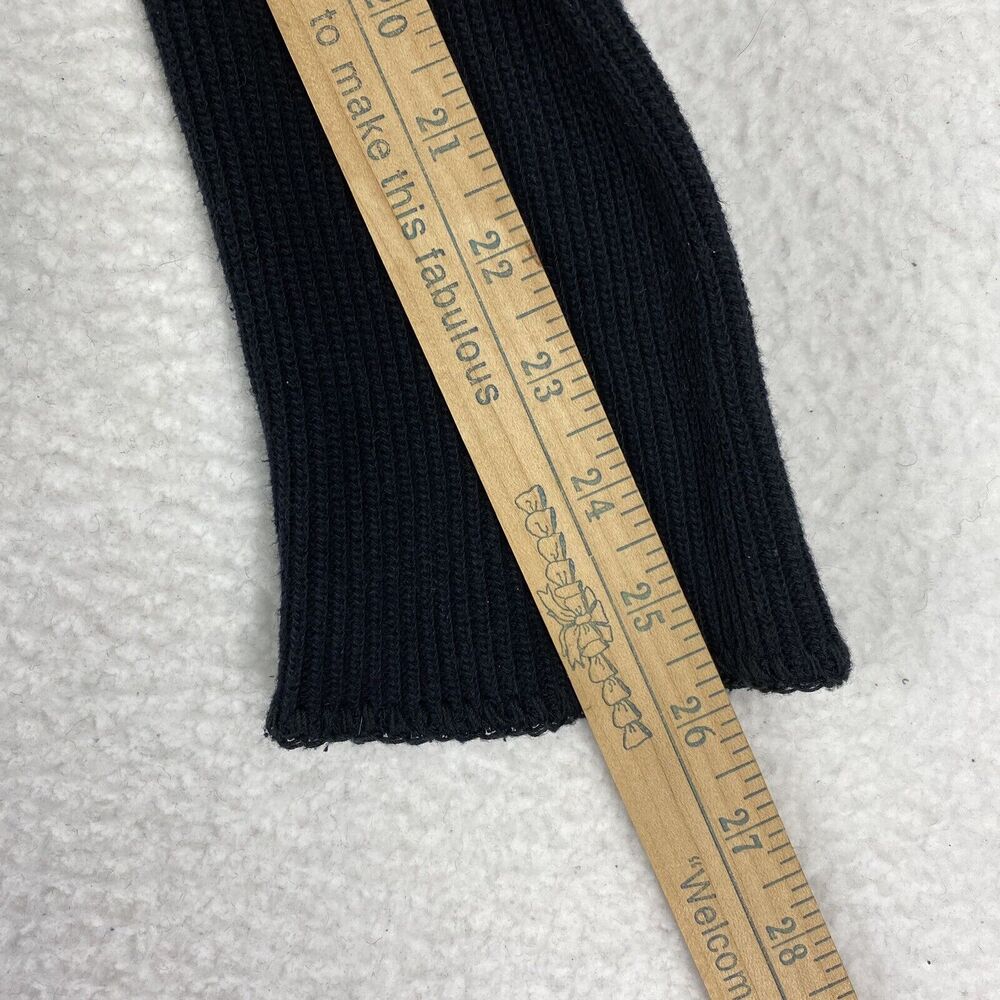 Johnny Was Pete & Greta Cardigan Size XS Black Draped Hooded Open Front Long - Picture 11 of 13
